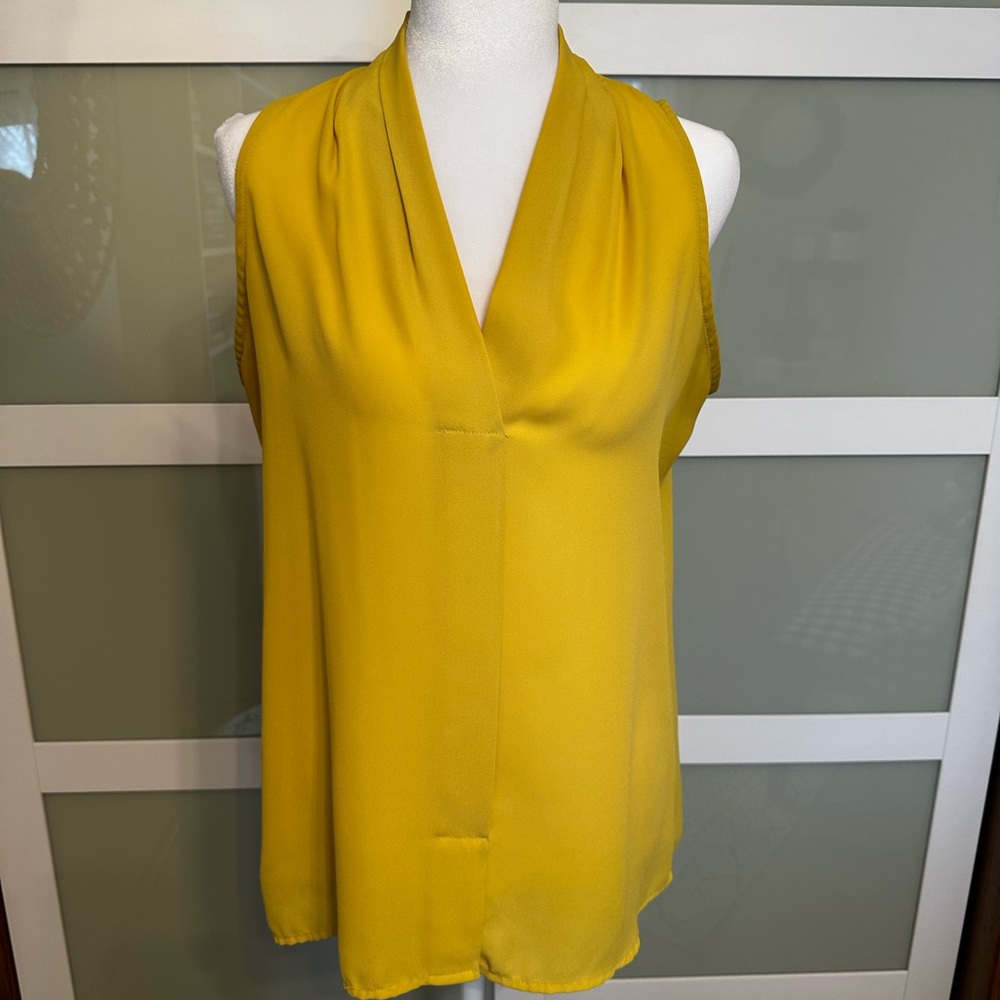 Violet & Claire Mustard Halter Blouse